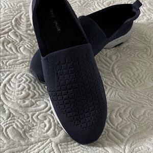 Navy Slip-On Shoes